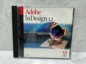 Adobe InDesign 1.5 Educational Version for Windows CD-ROM w/ Case & Insert